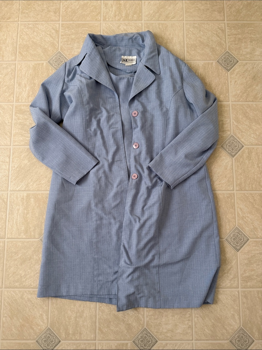 S.L. Fashions Blue Set